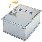 SB25-14 ステンレス製散水栓BOX・壁埋設型 アウス