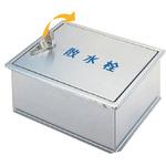 SB25-16 ステンレス製散水栓BOX・壁埋設型 アウス