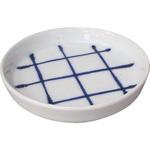 2606-686 そば薬味皿 ルリ格子 壺々炉