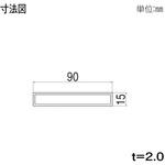 格子材 90×15 YKK AP