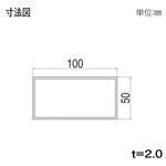 格子材 100×50 YKK AP