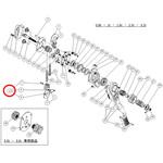 C3BA015-10411 クサリピン一式 LB016レバーブロック用 キトー