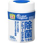 除菌できるアルコールタオル ボトル本体100枚 エリエール