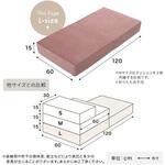 SH-07-OKBS-L--IV 大人かわいいブロックソファ Lサイズ 【Chammy -チャミー-】 ホームテイスト