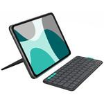 iK1185GRA ロジクール Flip Folio キーボードケース(iPad Pro 11インチ(M4)& iPad Air 11インチ (M2 & M3)& iPad Air (第五世代)用) ロジクール