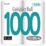 トイレットペーパー コンパクトロール1000 丸富製紙