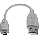 USB2HABM6IN ミニUSBケーブル 15cm USB-A(オス)- USB Mini-B(オス) StarTech.com