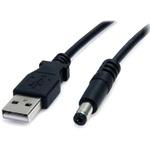 USB - 5V DC電源供給ケーブル 91cm DCプラグ(外形5.5m/内径2.1mm) StarTech.com