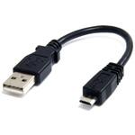 UUSBHAUB6IN 15cm micro USB2.0変換ケーブルアダプタ USB A オスーUSB micro-B オス StarTech.com