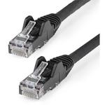 カテゴリ6 LANケーブル(Cat6) RJ45モールドコネクタ(ツメ折れ防止カバー付き) 7m ブラック StarTech.com