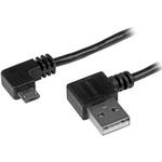 USB2AUB2RA1M L型右向きマイクロMicro USBケーブル オス/オス 1m StarTech.com