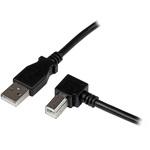 1m USB 2.0 ケーブル タイプA (オス) - タイプB/L型右向き (オス) StarTech.com