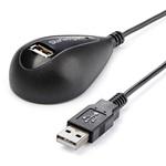 1.5m USB 2.0 延長ケーブル 卓上使用に最適 USB A オスーUSB A メス StarTech.com