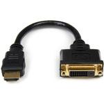20cm HDMI-DVI-D変換ケーブル HDMI オスーDVI-D メス StarTech.com