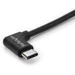 L型USB-Cケーブル 1m オス/オス USB 2.0準拠 StarTech.com