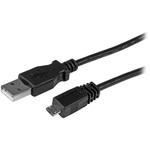 2m micro USB2.0変換ケーブルアダプタ USB A オスーUSB micro-B オス StarTech.com