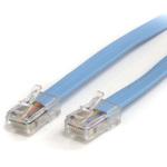 シスコCisco規格準拠コンソール/ロールオーバーケーブル 1.8m RJ45/オス - RJ45/オス StarTech.com
