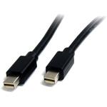 Mini DisplayPort 1.2ケーブル/1m/4K60Hz/Thunderbolt 2ポート互換/21.6Gbps HBR2/mDPオス - mDPオス/ブラック/ミニディスプレイポート/モニターケーブル StarTech.com