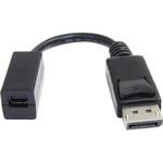 DisplayPort - Mini DisplayPort 変換アダプタ/15cm/ディスプレイポート1.2/4K60Hz/DP オス - mDP メス StarTech.com