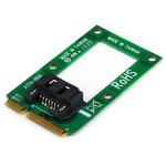 MSAT2SAT3 mSATA - SATA HDD/SSD変換アダプタ Mini SATA - SATAコンバータカード StarTech.com