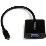 MCHD2VGAE2 Micro HDMI-VGA変換アダプタ (スマートフォン/ Ultrabook/ タブレット対応) 1920x1080/1080p ブラック StarTech.com