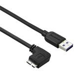 Micro USB 3.0 スリムケーブル オス/オス L型左向きマイクロUSB 2m StarTech.com