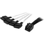 SAS43SAT1M 内部MiniSAS - SATAケーブル SFF-8643 - 4x SATA 1m StarTech.com