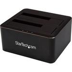 SDOCK2U33V HDD/SSD スタンド/USB 3.0接続/2ベイ/2.5/3.5インチ SATA 3.0/ホットスワップ & トップローディング StarTech.com