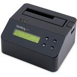 SDOCK1EU3P HDD/SSDスタンド/データ消去専用/PC不要またはUSB 3.0接続/1ベイ/2.5/3.5インチ/スタンドアローン型/消去モード9種/LCDディスプレイ/ DB-9プリンターポート/HDD イレーサー 完全消去 StarTech.com