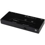 VS222HDQ 2入力2出力HDMIマトリックススイッチ 2x2 HDMI切替分配器 1080p 自動/優先切替機能付き StarTech.com