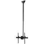 FLATPNLCEIL テレビ天吊り金具/32 - 75インチ型/1画面/VESA対応/ポール伸縮幅1～1.5m/+/-180度水平回転  角度調整/薄型液晶 TV モニター ディスプレイ 吊り下げ ブラケット StarTech.com