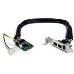 MPEX1394B3 IEEE 1394b 2ポート/ 1394a 1ポート 3ポート増設Mini PCI Express FireWireカードアダプタ StarTech.com