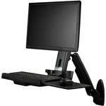 壁面設置式昇降デスク 1面液晶モニターディスプレイアーム StarTech.com