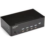 4ポートHDMI デュアルモニター KVM スイッチ 4K対応 StarTech.com