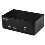 SV231DPDDUA2 2ポートDisplayPortデュアルモニター対応KVMスイッチ 4K/60Hz対応 StarTech.com