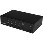 マルチフォーマット対応自動切替器(HDMI出力) マルチシグナル入力対応スイッチャーコンバーター 4K対応 StarTech.com