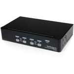 プロ仕様 4ポートVGAディスプレイ対応USB接続KVMスイッチ / PCパソコンCPU切替器 4ポートUSBハブ内蔵 StarTech.com