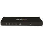 ST124HD4K ビデオスプリッター/4K30Hz HDMI 1.4/1入力4出力/7.1chオーディオ/4画面同時出力/マルチディスプレイ対応HDMI分配器 分岐器 StarTech.com