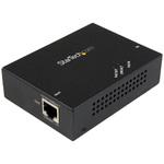 ギガビットPoE+エクステンダー IEEE802.3at/af準拠LANエクステンダー 100m StarTech.com