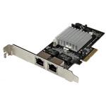 ギガビットイーサネット 2ポート増設PCI Express x4 インターフェースカード 2x Gigabit Ethernet 拡張用PCIe Intel i350 チップセット使用 StarTech.com