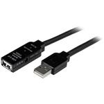USB2AAEXT15M USB 2.0 アクティブ延長ケーブル 15m Type-A(オス/メス) StarTech.com
