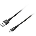 極強 microUSBケーブル シリコンバンド付き 協和ハーモネット
