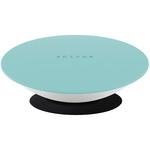 バランスボード 高さ68mm 筋トレ 体幹トレーニング ダイエット マット付き 耐荷重120kg ライトブルー エレコムヘルスケア