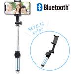 Bluetooth自撮り棒/回転ホルダー型/女子向け/430mm エレコム