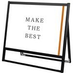 BFOSK-A1YK ブラックフラットオープンスタンド看板A1横片面 常磐精工