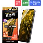 Samsung Galaxy A36 5G ガラスフィルム 「GLASS PREMIUM FILM」スタンダードサイズ 超透明 LEPLUS NEXT