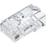 RJ-45コネクタ CAT6A 貫通型 サンワダイレクト