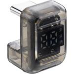 500-USB093 アダプタ USB TypeC デジタル表示付き サンワダイレクト