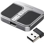 ブルーLEDマウス Bluetooth/ワイヤレス 充電式 サンワダイレクト