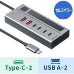 USBハブ USB 10Gbps サンワダイレクト